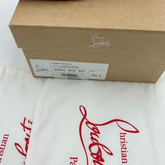 Women's Christian Louboutin sporty Kate 85 size 39.5 made in Italy - Picture 4 of 10